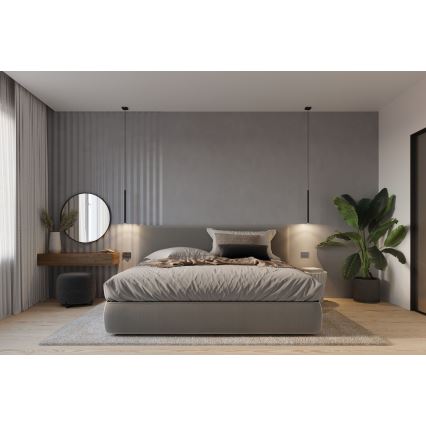 Lustră LED pe cablu DRIFA 3xG9/4W/230V negru Brilagi