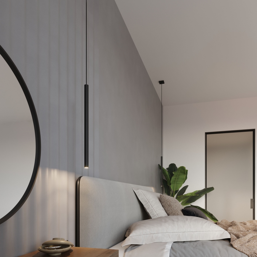 Lustră LED pe cablu DRIFA 3xG9/4W/230V negru Brilagi