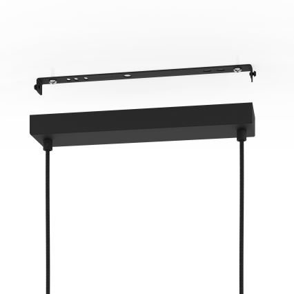 Lustră LED pe cablu Eglo 4xGU10/4,6W/230V 3000K auriu