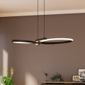 Lustră LED pe cablu Eglo LED/21W/230V 3000K negru