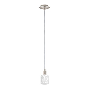 Lustră LED pe cablu Eglo MY CHOICE 1xE14/4W/230V crom/alb