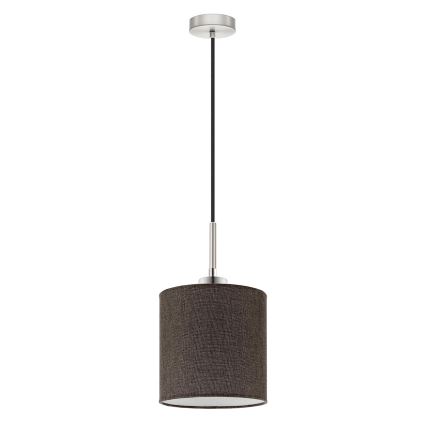Lustră LED pe cablu Eglo TUNJA 1xE27/60W/230V maro