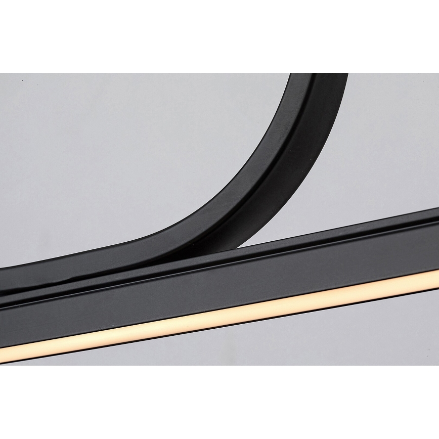 Lustră LED pe cablu LED/25W/230V 3000K negru Rabalux