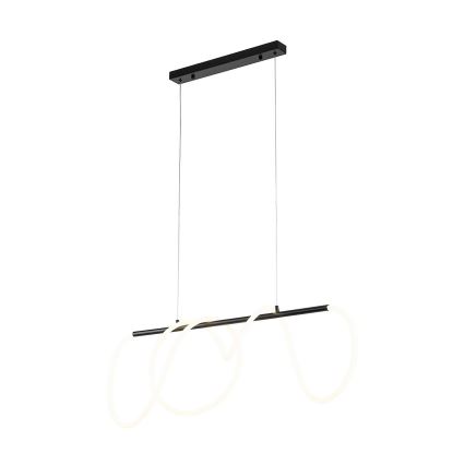Lustră LED pe cablu FLEXI LED/45W/230V 4000K, negru