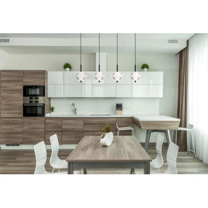 Lustră LED pe cablu Globo 4xLED/5,75W/230V 3000/4500/6500K