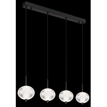 Lustră LED pe cablu Globo 4xLED/5,75W/230V 3000/4500/6500K