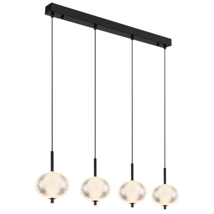 Lustră LED pe cablu Globo 4xLED/5,75W/230V 3000/4500/6500K