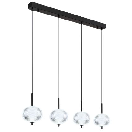 Lustră LED pe cablu Globo 4xLED/5,75W/230V 3000/4500/6500K