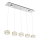 Lustră LED pe cablu Globo LED/52W/230V 4000K crom lucios/transparent