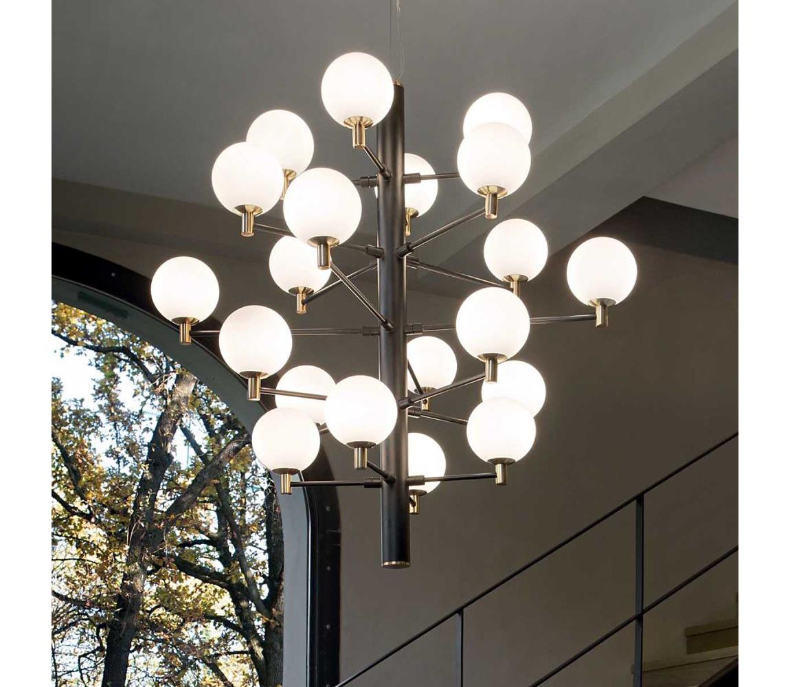 Lustră LED pe cablu Ideal Lux COPERNICO 20×G9/32W/230V