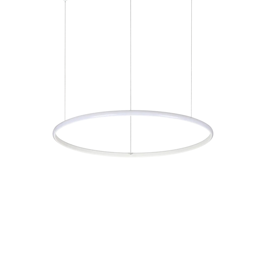 Lustră LED pe cablu Ideal Lux HULAHOOP LED/28W/230V 3000K d. 61 cm CRI 90 alb