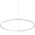 Lustră LED pe cablu Ideal Lux ORACLE SLIM LED/38W/230V d. 70 cm alb