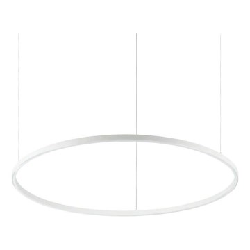 Lustră LED pe cablu Ideal Lux ORACLE SLIM LED/43W/230V 3000K d. 90 cm alb