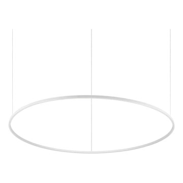 Lustră LED pe cablu Ideal Lux ORACLE SLIM LED/76W/230V 3000K d. 150 cm alb