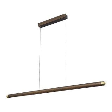 Lustră LED pe cablu LED/22W/230V 4000K 120 cm frasin/lemn masiv