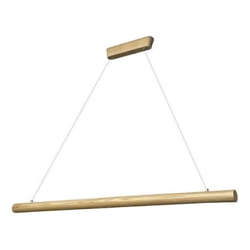 Lustră LED pe cablu LED/22W/230V 4000K 120 cm frasin/lemn masiv