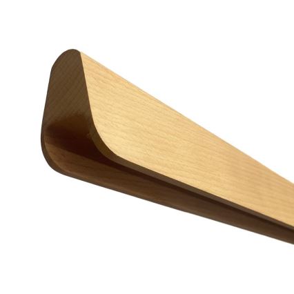 Lustră LED pe cablu LED/26W/230V 4000K 150 cm fag/lemn masiv