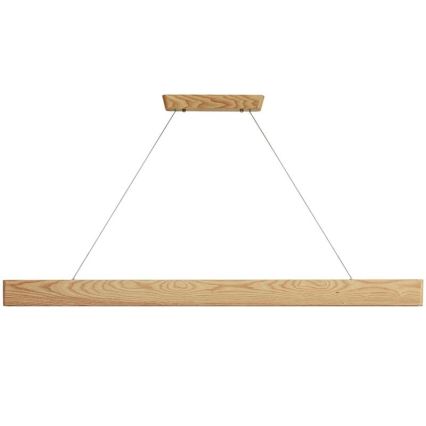 Lustră LED pe cablu LED/26W/230V 4000K 150 cm frasin/lemn masiv