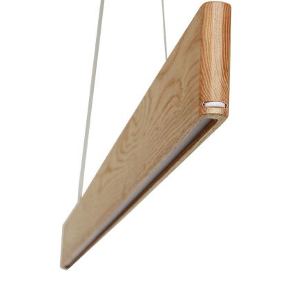 Lustră LED pe cablu LED/26W/230V 4000K 150 cm frasin/lemn masiv