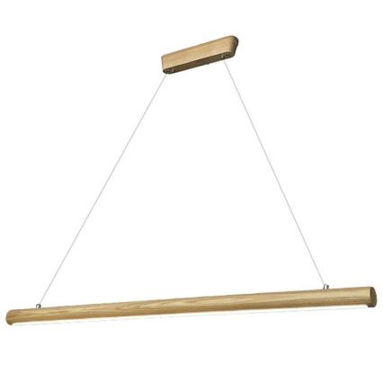 Lustră LED pe cablu LED/26W/230V 4000K 150 cm frasin/lemn masiv