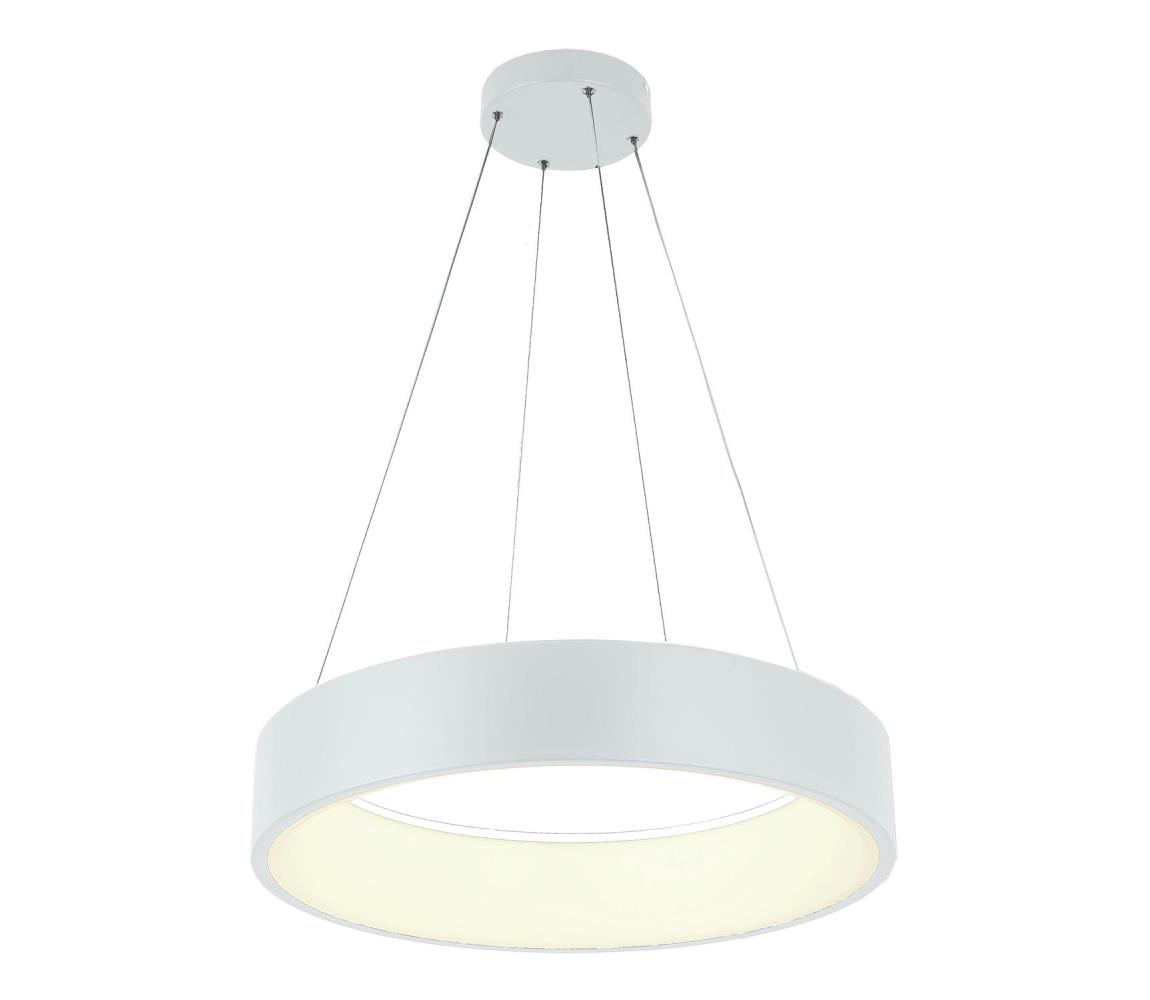 Lustră LED pe cablu LED/30W/230V 3000K d. 45 cm alb