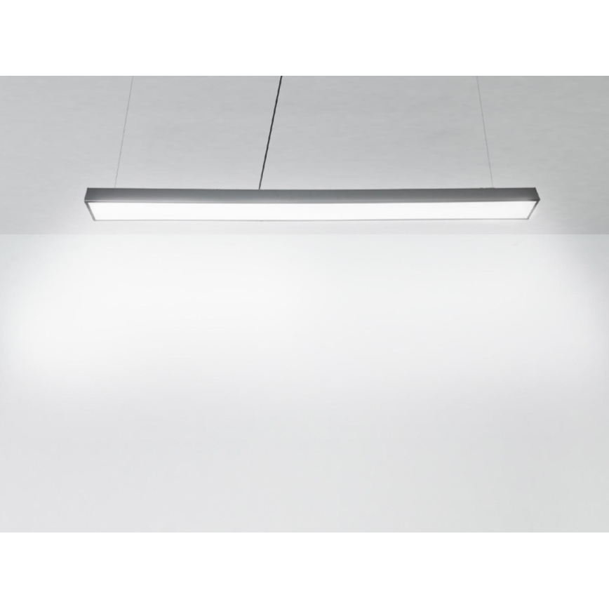Lustră LED pe cablu LED/32W/230V 4000K d. 120 cm negru
