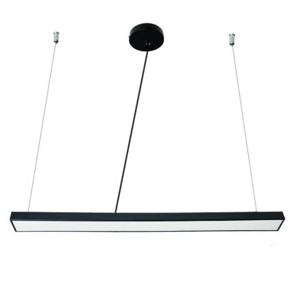 Lustră LED pe cablu LED/32W/230V 4000K d. 120 cm negru