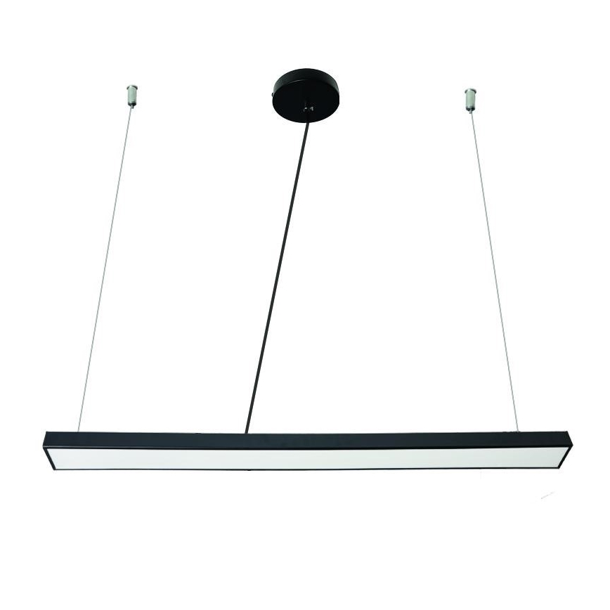 Lustră LED pe cablu LED/32W/230V 4000K d. 120 cm negru