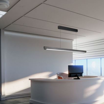 Lustră LED pe cablu LED/36W/230V 3000/4000/6400K antracit