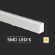 Lustră LED pe cablu LED/40W/230V 3000/4000/6400K alb