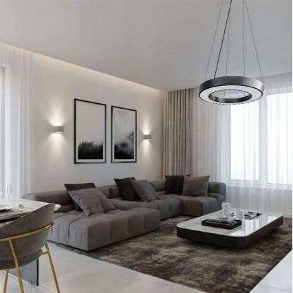 Lustră LED pe cablu LED/40W/230V 4000K d. 80 cm