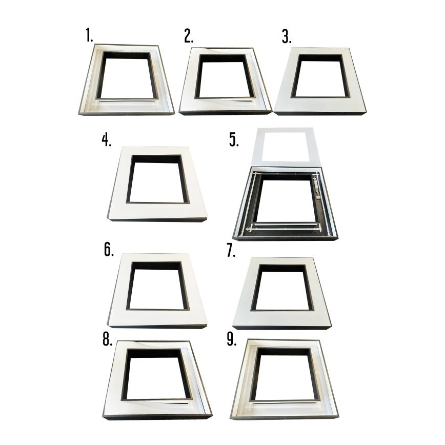 Lustră LED pe cablu LED/80W/230V 4000K 120x120 cm negru