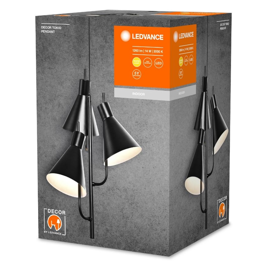 Lustră LED pe cablu Ledvance DECOR TOKIO 3xLED/4,6W/230V