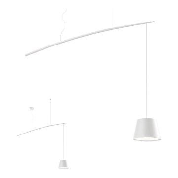 Lustră LED pe cablu LOLLI LED/6W/230V alb Redo 01-1497