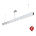 Lustră LED pe cablu LOOK LED/46W/230V 4000K 120 cm argintie APLED
