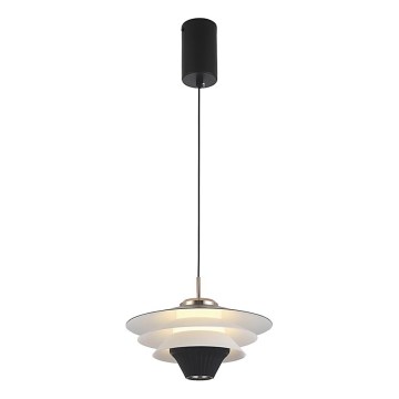 Lustră LED pe cablu MANLEY LED/5W/230V negru/alb