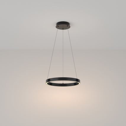 Lustră LED pe cablu Maytoni MOD058PL-L22B3K RIM LED/25W/230V 3000K d. 40 cm negru