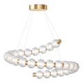 Lustră LED pe cablu Maytoni MOD555PL-L35G3K AMULET LED/40W/230V 3000K auriu