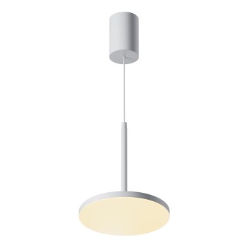 Lustră LED pe cablu Maytoni P076PL-L12W3K-W PLATO LED/12W/230V 3000K alb