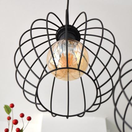 Lustră LED pe cablu MERCURE 3xE27/15W/230V