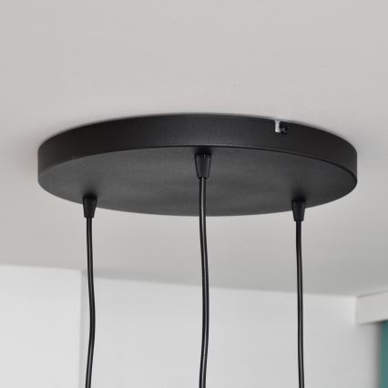 Lustră LED pe cablu MERCURE 3xE27/15W/230V