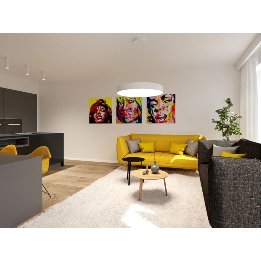 Lustră LED pe cablu MONO LED/60W/230V 3000/4000K albă LED2