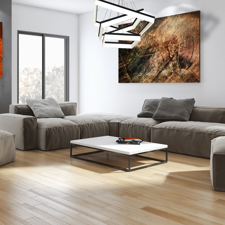 Lustră LED pe cablu NERO 3xLED/140W/230V