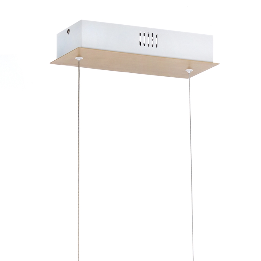 Lustră LED pe cablu ONLI NILO LED/70W/230V 4000K maro/alb