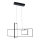 Lustră LED pe cablu ONLI SQUID LED/60W/230V 4000K negru