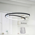Lustră LED pe cablu OZ LED/55W/230V negru Ideal Lux