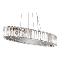 Lustră LED pe cablu pentru baie CRYSTAL Kichler SKYE 12xG9/3W/230V IP44