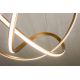 Lustră LED dimabilă pe cablu Redo 01-1785 pe cablu NUCLEO LED/55W/230V bronz