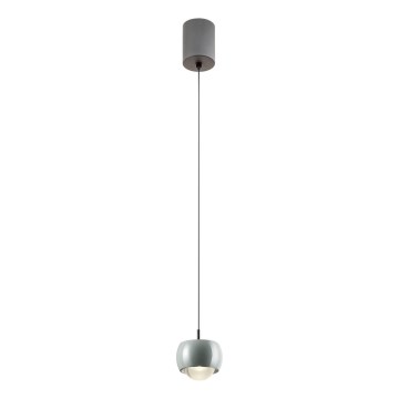 Lustră LED pe cablu Redo 01-3549 AVES LED/12W/230V CRI 90 gri