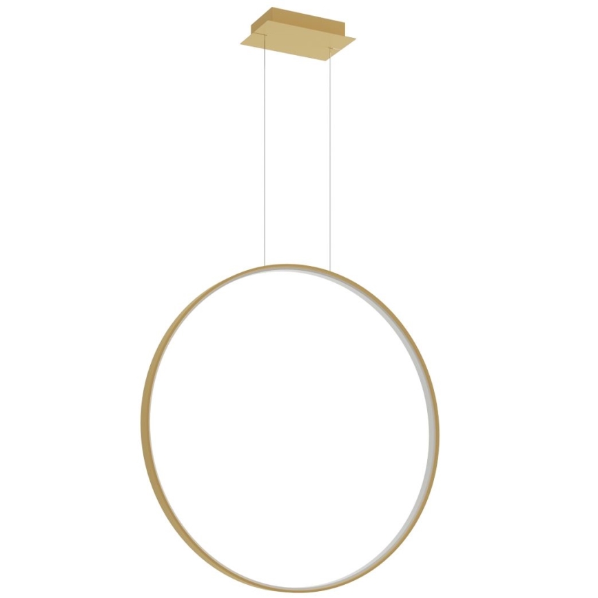 Lustră LED pe cablu RIO LED/50W/230V CRI90 3000K d. 78 cm auriu Thoro TH.175